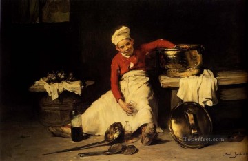 保釈クロード・ジョセフ Painting - キッチンボーイ ジョゼフ・クロード・ベイル